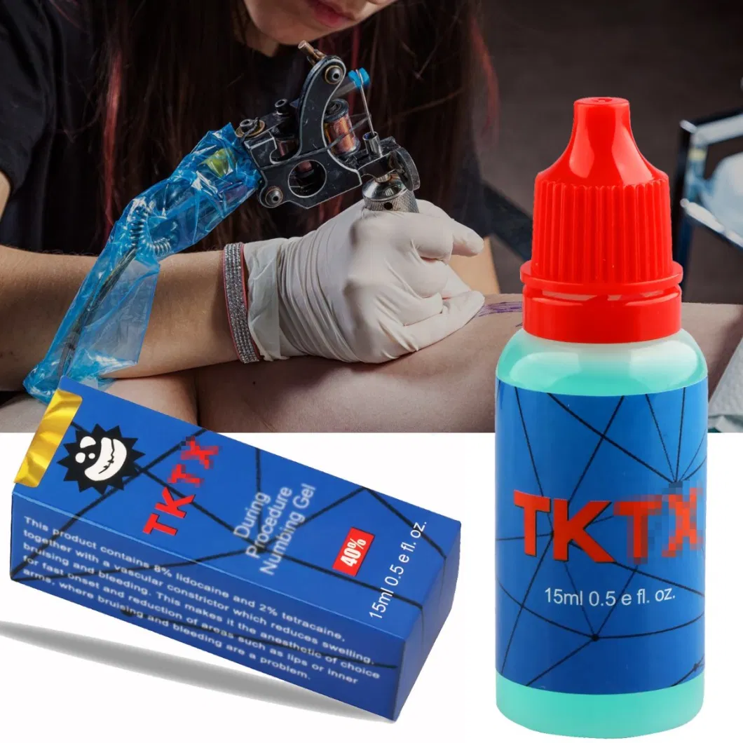 Wholesale 15ml 30ml Blue Tktx Supernumb Numbing Gel Tattoo Permanent Makeup Microblading Tktx Blue Numb Gel