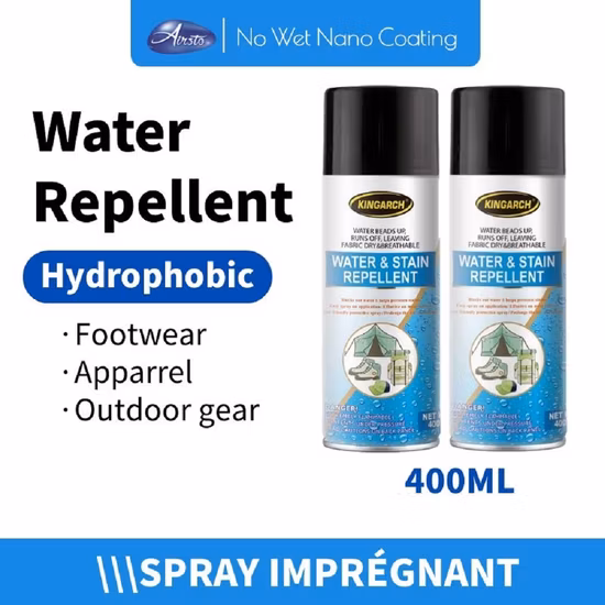 ナノ撥水エアゾールスプレー靴プロテクター ハンドバッグ/財布/靴/ブーツ/アクセサリー用